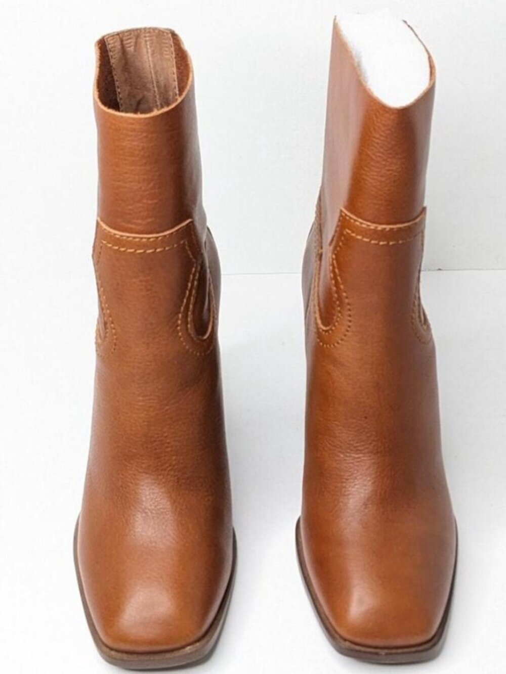 Splendid Nero Western Boots, Tan Leather, Women's size 9.5